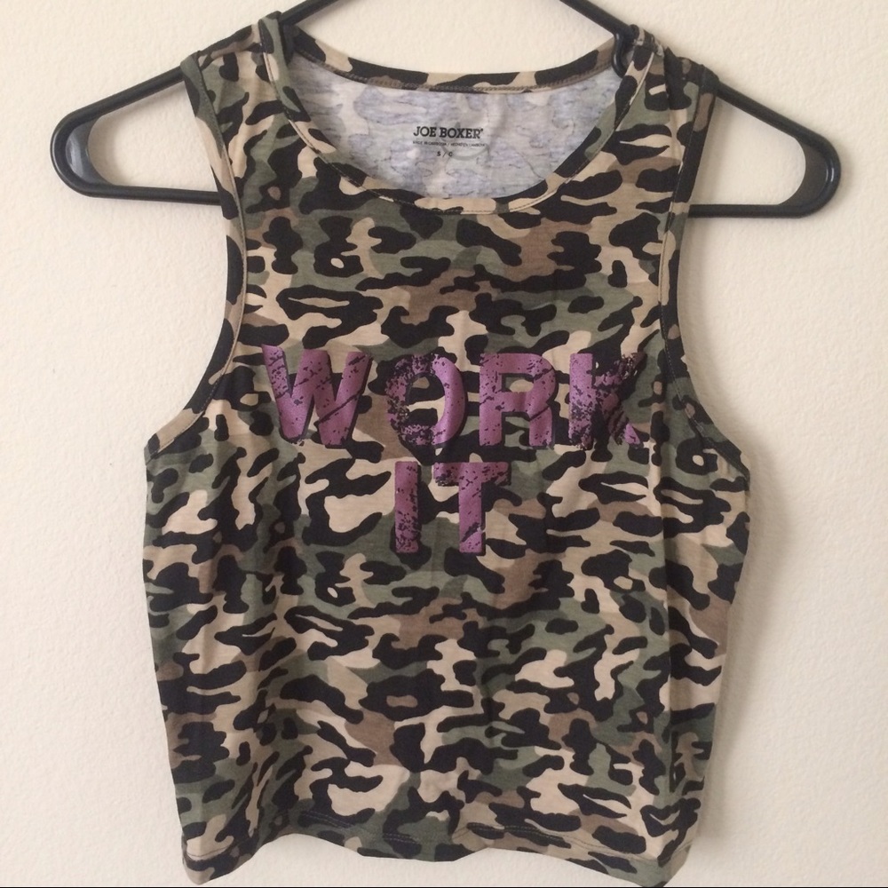 Camo Tank Top
